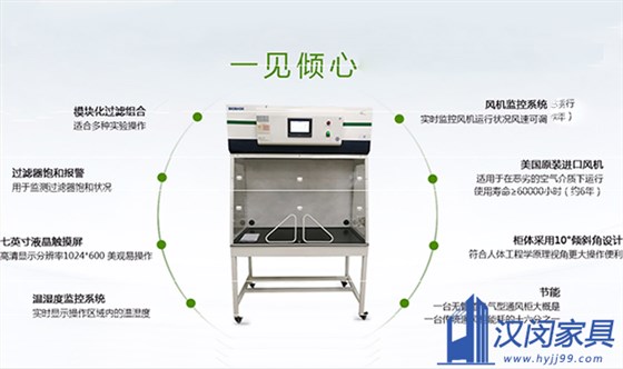 無管道凈氣型通風(fēng)柜|漢閔實驗室家具